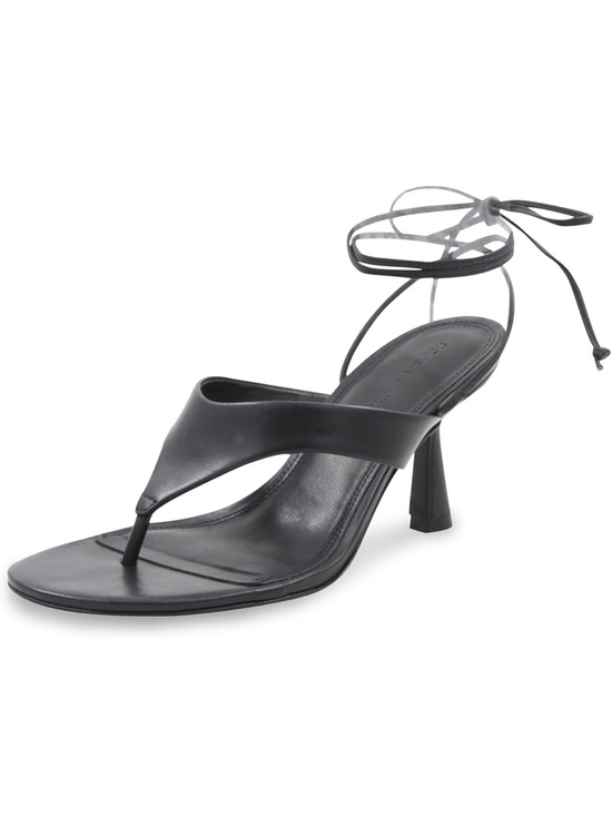 BCBGMaxAzria Shoes - BCBG Max Azria Wrap-Ankle Thong Heels